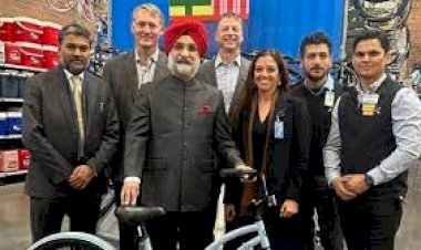 India's envoy to US praises launch of first made-in-India bicycle in Walmart