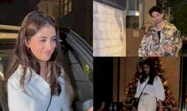 Navya Naveli Nanda blushes as she attends boyfriend Siddhant Chaturvedi's Kho Gaye Hum Kahan screening. Watch