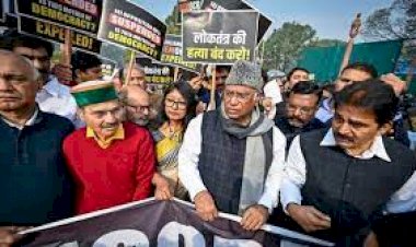 INDIA bloc's nationwide protest today against MPs' suspension; Rahul Gandhi to speak at Delhi's Jantar Mantar