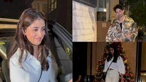 Navya Naveli Nanda blushes as she attends boyfriend Siddhant Chaturvedi's Kho Gaye Hum Kahan screening. Watch